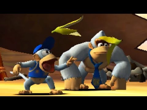 Donkey Kong Country Returns 3D - All Bosses with Super Kong