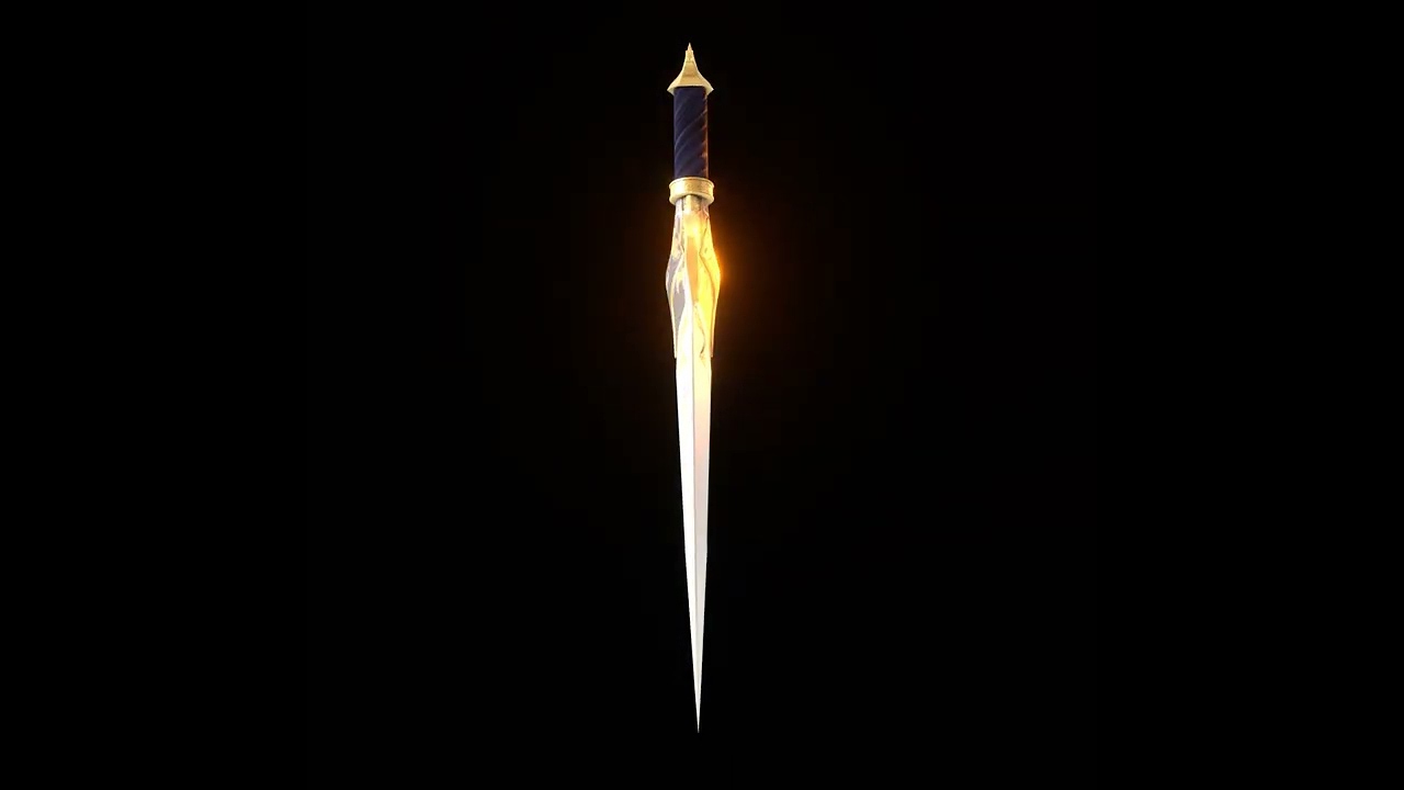 Fantasy Royal Sword (3D Model) - Ngchipv