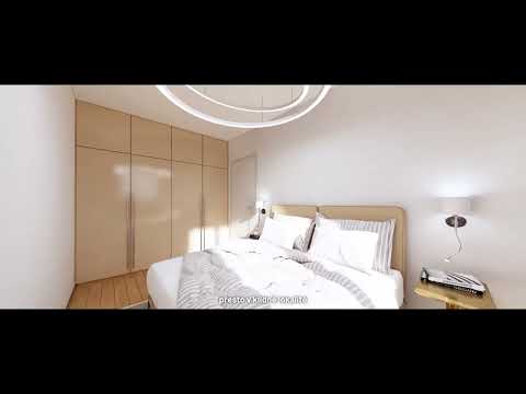 Prodej bytu Modřany – nový byt 2+kk s balkónem v komorním domě, Praha 4