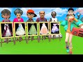 Squid Game Vs Scary Teacher 3D Squid Girl Bikini Dressing Room Long Dress Drawing 5 Times Challenge