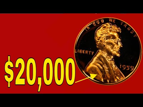 How valuable can a 1959 penny be? Pennies worth money to look for!