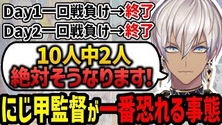 にじ甲監督にとっての最悪のシチュエーションを話すイブラヒム【にじさんじ/イブラヒム/にじさんじ甲子園/切り抜き】