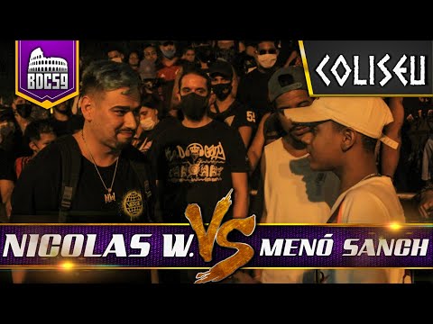(TIGAS E OS 300) NICOLAS WALTER (RS) X MENO SANCH - PRIMEIRA FASE - BATALHA DO COLISEU - EDIÇÃO 59