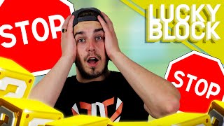 HOU HEM TEGEN!! - Minecraft Lucky Block Staircase