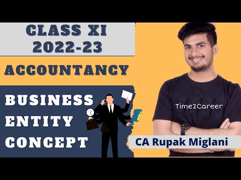 Class XI Accountancy Business Entity Concept 2022-23 || Class XI 2022-23