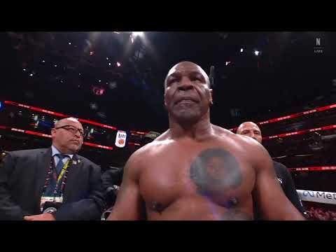 Mike Tyson's BIGGEST introduction (vs. Jake Paul)