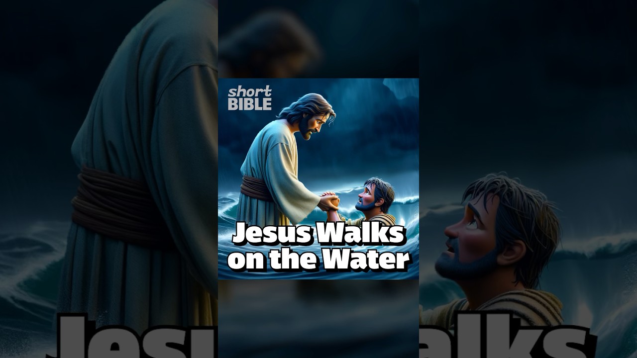 [Short BIBLE] Jesus Walks on the water