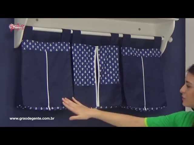 Porta Fraldas Varão Blue Boat | Ref: 47602