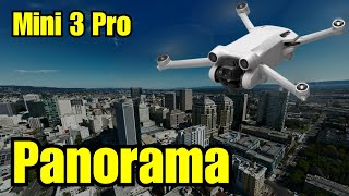 How To Do A Panorama - Mini 3 Pro