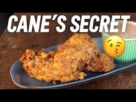 Raising Cane’s Chicken Tenders – das GEHEIMREZEPT zuhause nachgemacht 🍗🔥