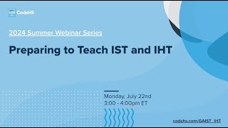 Preparing to Teach Intro to Software Technology and Intro to Hardware Technology thumbnail