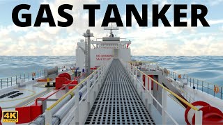 Gas Tanker 3D Animated Explanation