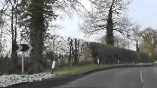 preview picture of video 'Driving On The B4220 & B4214 From Cradley To Ledbury, Herefordshire, UK 27th March 2013'