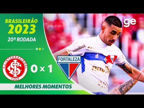 Gols e lances de Internacional x Fortaleza