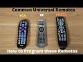 How To Program Universal Remote to TV | RCA, GE, & Phillips