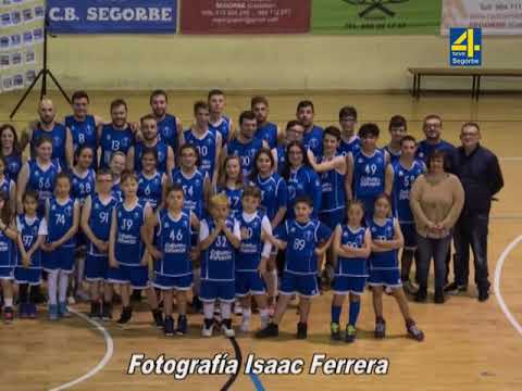 TVALTOPALANCIA-NOTICIA- El CB Segorbe presenta sus equipos de la temporada