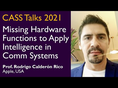 CASS Talks 2021 - Rodrigo Rico, Apple, USA - March 5, 2021