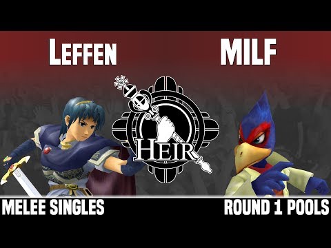 Heir 4 - TSM RB | Leffen (Marth) vs BOUS | MILF (Falco) - MELEE SINGLES - ROUND 1 POOLS