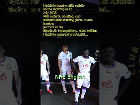 Madrid busy with activity: music, sports and celebration