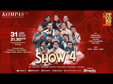 🔴 LIVE - SUCI 11 Show 4: Seru! Komika Beraksi Bareng Menpora Dito, Rano Karno hingga Arif Brata