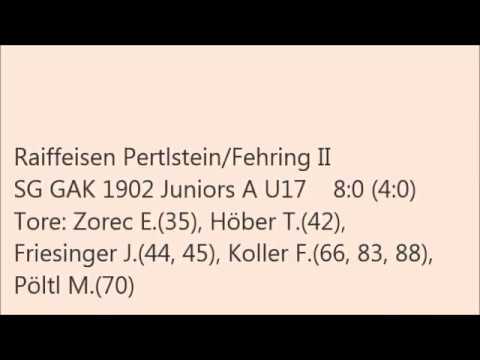 19He Raiffeisen Pertlstein/Fehring II - GAK U17