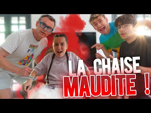 NE PAS S'ASSEOIR SUR LA CHAISE HANTÉE ! LES AGENTS DÉBARQUENT !