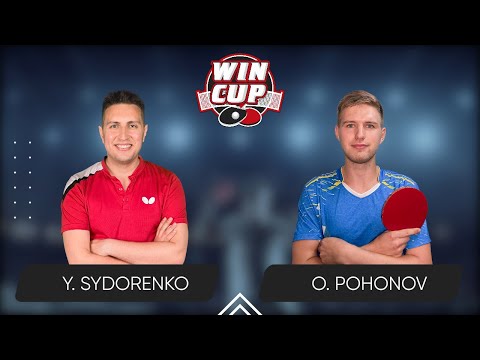 18:30 Yaroslav Sydorenko - Oleksandr Pohonov West 3 WIN CUP 01.01.2024 | TABLE TENNIS WINCUP