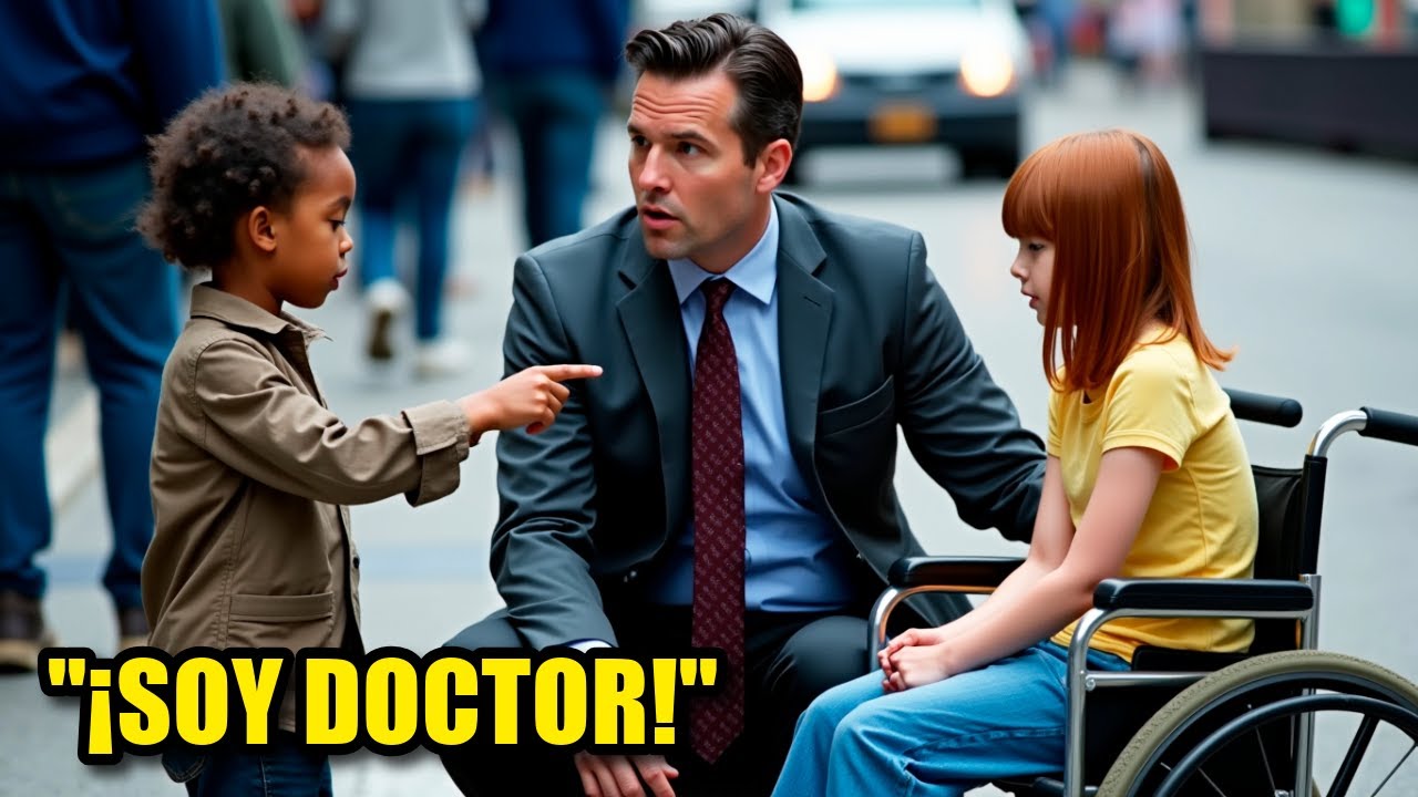 "Puedo Hacer Que Su Hija Vuelva a Caminar", Dijo el Niño Mendigo - ¡El Millonario Se Quedó Helado!