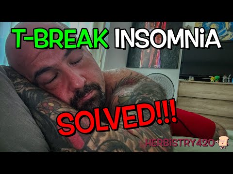 T-Break Insomnia — 5 Ways to Finally Sleep During a Tolerance Break