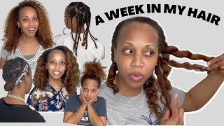 WEEK IN MY NATURAL HAIR for HAIR GROWTH