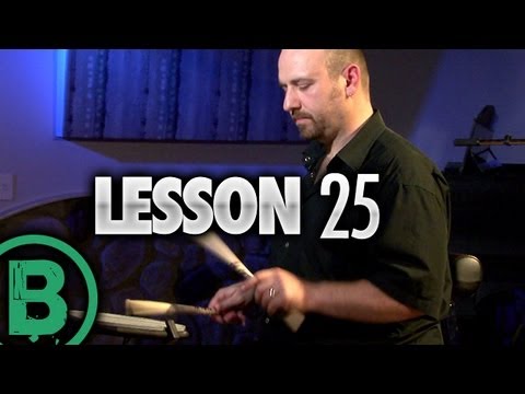 Lesson 25 - Drum Rudiment Lessons