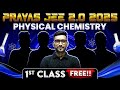 1st Class of PHYSICAL CHEMISTRY By Rahul Dudi Sir || Prayas JEE 2.0 Dropper Batch 🔥