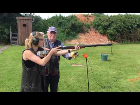 Melanie Kuilder zwart kruit schieten