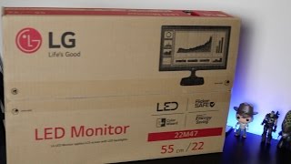 Video thumbnail for Unboxing LG 22M47VQ Gaming Monitor by TechJayUK