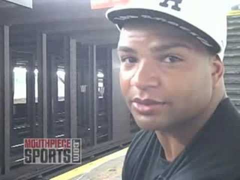 Athlete TV-Ravens Linebacker Brendon Ayanbadejo vs. his Agent Drew Rosenhaus:  On the Subway