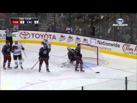 Chicago Blackhawks Vs Columbus Blue Jackets - Highlights 1/26/13