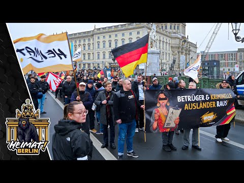 💥Homeland demonstration in Berlin: Against fraudsters and criminal foreigners! (November 29, 2025)💥