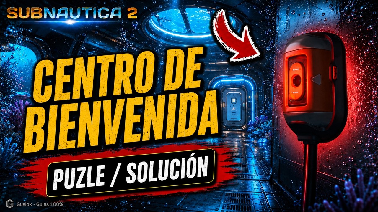 Puzle Centro de Bienvenida Solución 100% Fácil | Subnautica 2