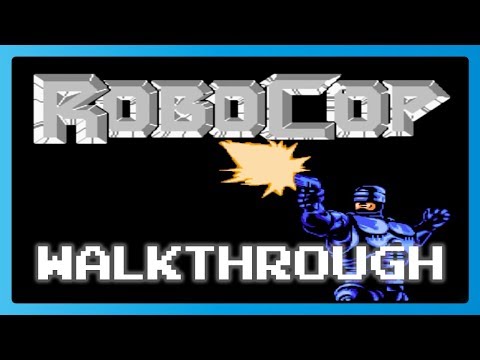 Robocop (NES) Full Video Walkthrough No Commentary HD Longplay