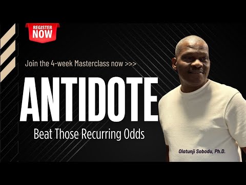 ANTIDOTE | Beat The Odds Recurring Against Your Success | 4-week Masterclass