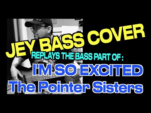 I'm So Excited / The Pointer Sisters / Bass Cover (+ bass score)