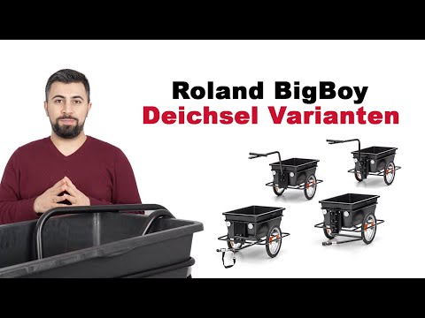 Unterschied Hochdeichsel - Tiefdeichsel | Fahrradanhänger Roland BigBoy