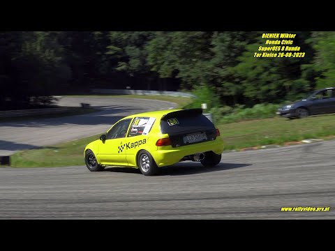 BIENIEK Wiktor - Honda Civic - SuperOES 8 Runda Tor Kielce 26-08-2023