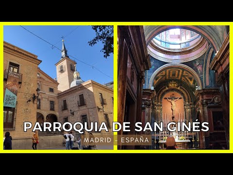 🟢 PARÓQUIA DE SAN GINÉS EM MADRID | A MELHOR VISITA AO INTERIOR DESTE TEMPLO NEOCLÁSSICO 🟢