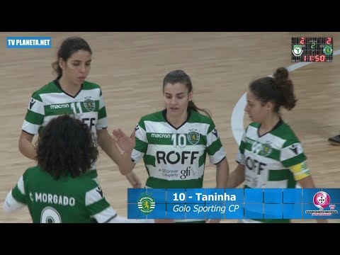 Resumo Futsal Feminino: ARNEIROS 2x3 SPORTING - Campeonato Nacional FPF 2017/18