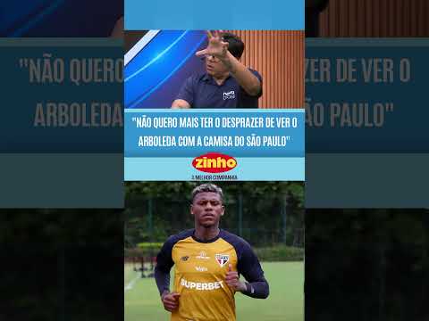 Não quero mais ter o desprazer de ver o Arboleda com a camisa do São Paulo #shorts
