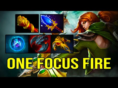 ONE INTENSE FOCUS FIRE [ WindRanger ] COMEBACK - DOTA 2 GAMEPLAY