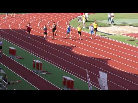 100m [M], KVALIFIKACIJE, 4 skupina - Pojedinačno PH za mlađe seniore i seniorke 2020