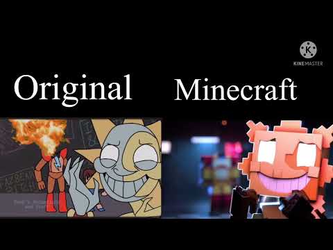 Freddy beatbox Original vs Minecraft who better?