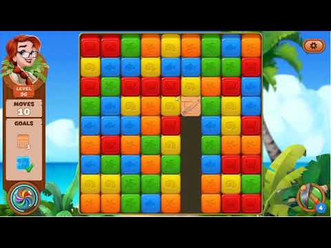 Lost Island Blast Adventure Level 96 - No Boosters